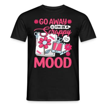 Scrapbooking Scrapbooker - Männer T-Shirt - Schwarz - Vorne - AI Model Male 178 light (178cm)