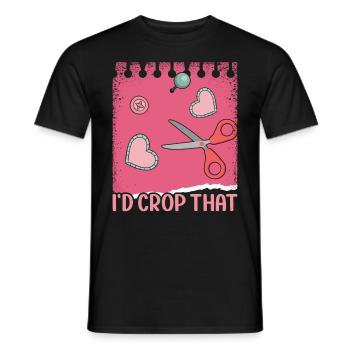 Scrapbooking Scrapbooker - Männer T-Shirt - Schwarz - Vorne - AI Model Male 178 light (178cm)