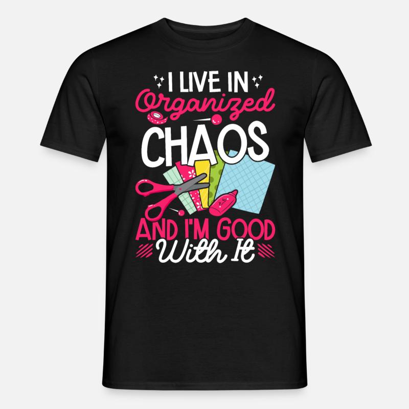 Scrapbooking Scrapbooker - Men’s T-shirt - black