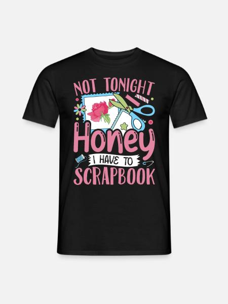 Scrapbooking Scrapbooker - T-shirt homme - noir
