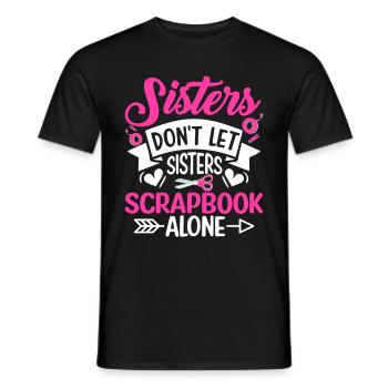 Scrapbooking Scrapbooker - T-shirt homme - noir - Devant - AI Model Male 178 light (178cm)