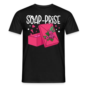 Seifenherstellung Seifenhersteller Soapologist - Männer T-Shirt - Schwarz - Vorne - AI Model Male 178 light (178cm)