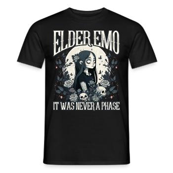 Lustiger Emo-Junge Emo-Mädchen - Männer T-Shirt - Schwarz - Vorne - AI Model Male 178 light (178cm)