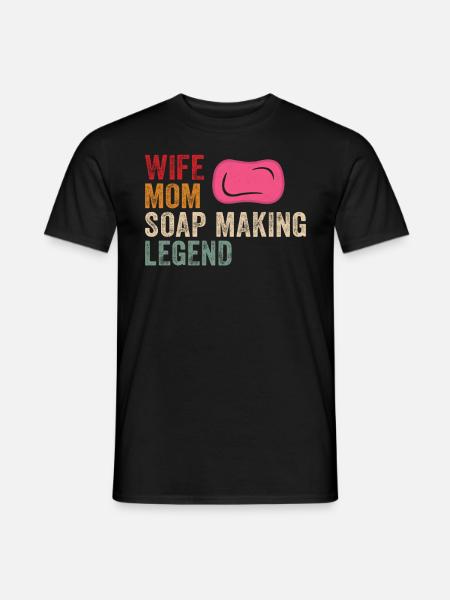 Soap manufacturer Soapologist - Men's T-Shirt - black