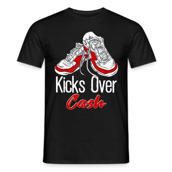 Shoe Collector Shoemaker Sneaker Addict - Men's T-Shirt - black - Front - AI Model Male 178 light (178cm)