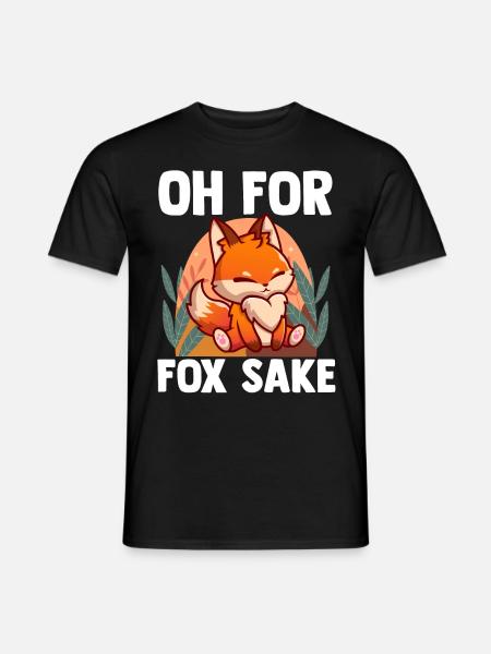 Furry Fandom Pumpkins Fursona - Men's T-Shirt - black