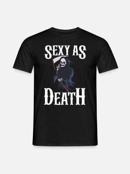Funny Gothic Goth - Men's T-Shirt - black