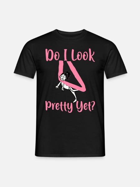 Aerial Silk Aerialist - Männer T-Shirt - Schwarz