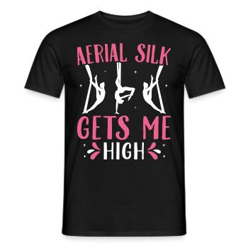 Acrobate - T-shirt homme - noir - Devant - AI Model Male 178 light (178cm)