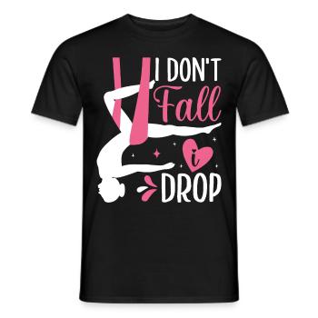 Aerial Silk Aerialist - Männer T-Shirt - Schwarz - Vorne - AI Model Male 178 light (178cm)