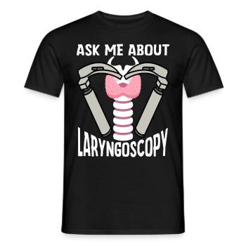 Anesthésiste Anesthésiologie - T-shirt homme - noir - Devant - AI Model Male 178 light (178cm)
