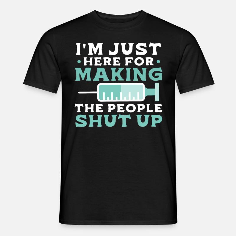 Anästhesist - Männer T-Shirt - Schwarz