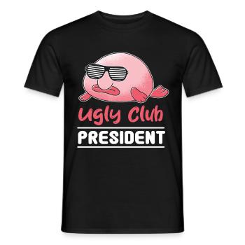 Meeresbiologe Tiefseefisch Blobfisch Ozean - Männer T-Shirt - Schwarz - Vorne - AI Model Male 178 light (178cm)