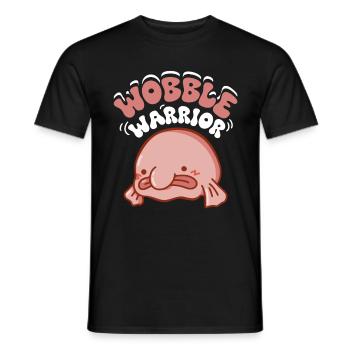 Meeresbiologe Tiefseefisch Blobfisch Ozean - Männer T-Shirt - Schwarz - Vorne - AI Model Male 178 light (178cm)