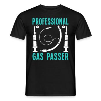 Anesthésiste Anesthésiologie - T-shirt homme - noir - Devant - AI Model Male 178 light (178cm)
