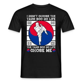 Tang Soo Do Cadeau - T-shirt homme - noir - Devant - AI Model Male 178 light (178cm)
