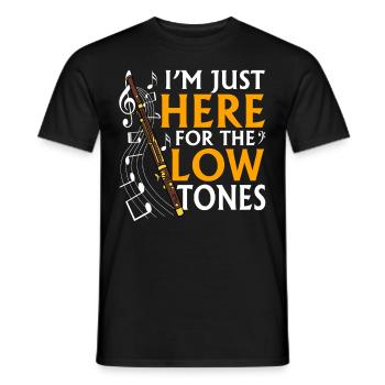 Fagott Fagottist - Männer T-Shirt - Schwarz - Vorne - AI Model Male 178 light (178cm)