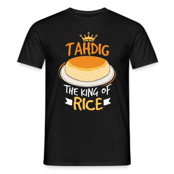 Cadeaux pour les gourmets de Thadig - T-shirt homme - noir - Devant - AI Model Male 178 light (178cm)