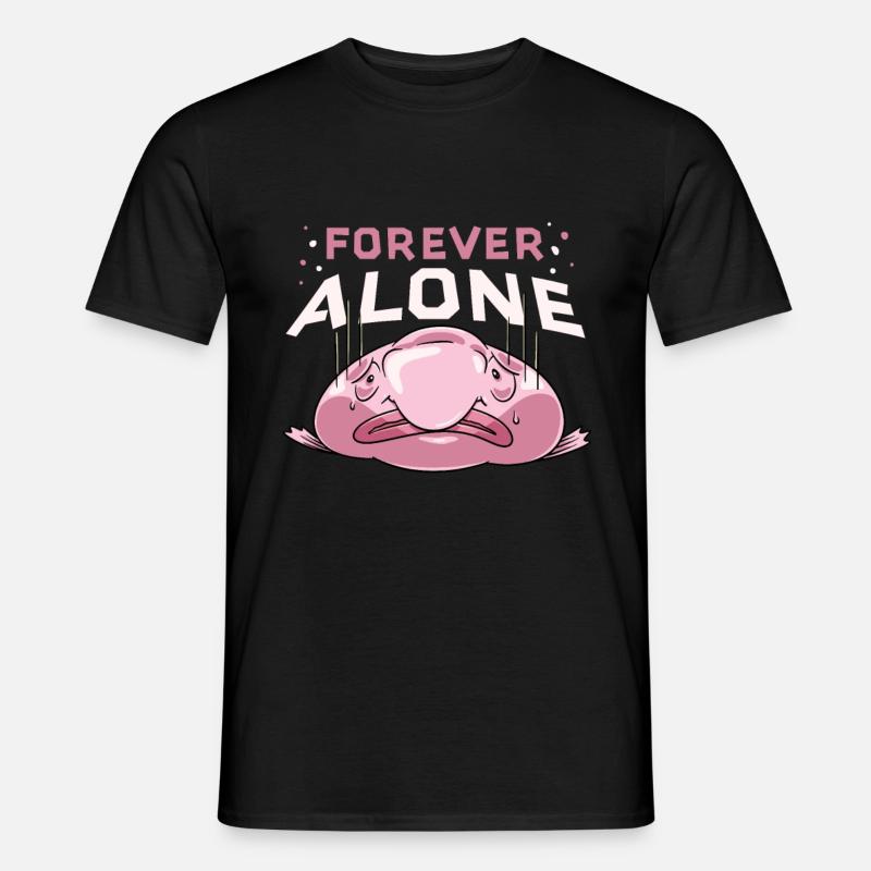 Blobfisch - Männer T-Shirt - Schwarz