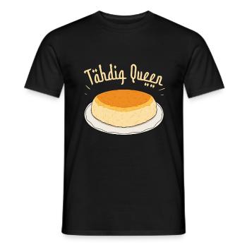 Thadig Food Lover Gifts - Men's T-Shirt - black - Front - AI Model Male 178 light (178cm)