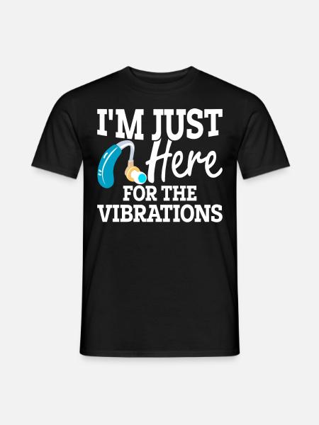 Deaf Pride ASL Gebärdensprache - Männer T-Shirt - Schwarz