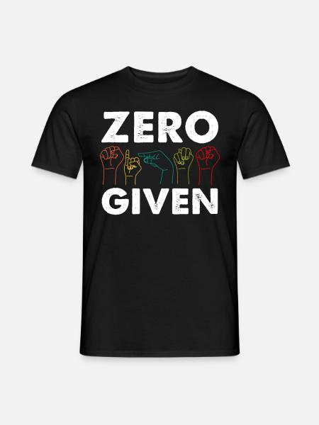Deaf Pride ASL Gebärdensprache - Männer T-Shirt - Schwarz