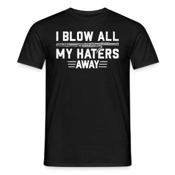 Fagott Fagottist - Männer T-Shirt - Schwarz - Vorne - AI Model Male 178 light (178cm)