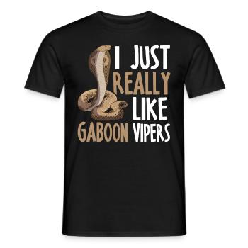Snake owners - Men's T-Shirt - black - Front - AI Model Male 178 light (178cm)