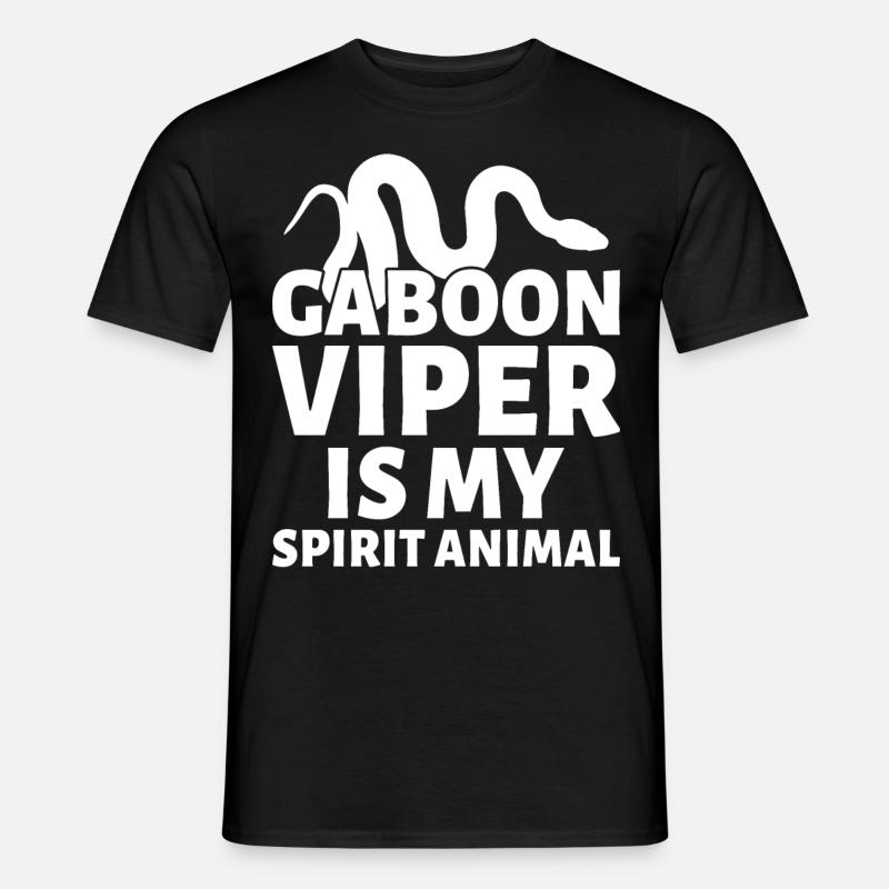 Schlangenbesitzer - Männer T-Shirt - Schwarz