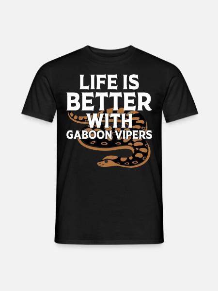 Snake owners - Men's T-Shirt - black