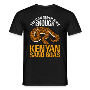 Snake owners - Men's T-Shirt - black - Front - AI Model Male 178 light (178cm)
