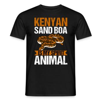Snake owners - Men's T-Shirt - black - Front - AI Model Male 178 light (178cm)