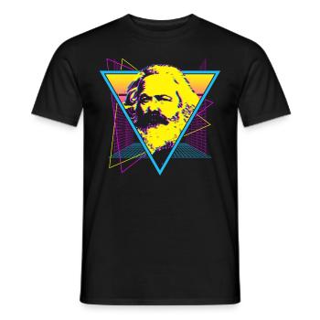 Socialisme socialiste Communisme communiste - T-shirt homme - noir - Devant - AI Model Male 178 light (178cm)