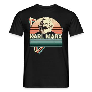 Socialisme socialiste Communisme communiste - T-shirt homme - noir - Devant - AI Model Male 178 light (178cm)