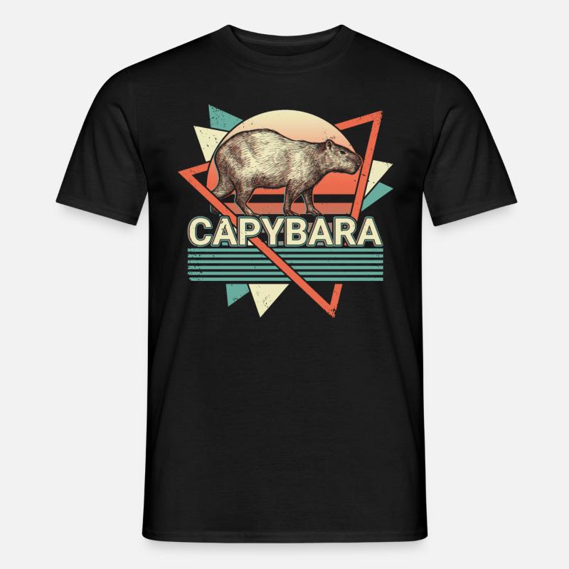 Chupacabra Krypto Kryptozoologie Retro - Männer T-Shirt - Schwarz