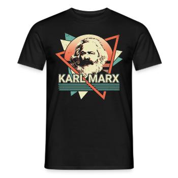 Socialisme socialiste Communisme communiste - T-shirt homme - noir - Devant - AI Model Male 178 light (178cm)