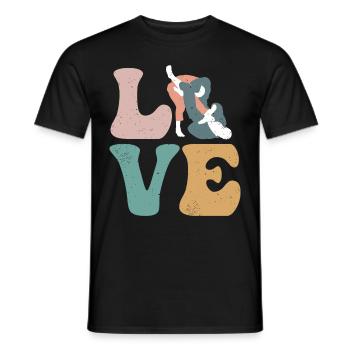 Brasilianisches Jiu Jitsu BJJ Kampfsportarten - Männer T-Shirt - Schwarz - Vorne - AI Model Male 178 light (178cm)