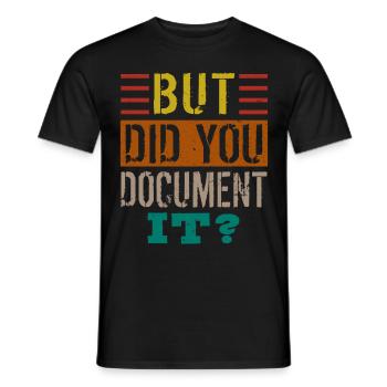 Human Resources Hr Manager Job Beruf - Männer T-Shirt - Schwarz - Vorne - AI Model Male 178 light (178cm)