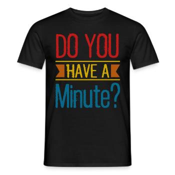 Human Resources Hr Manager Job Beruf - Männer T-Shirt - Schwarz - Vorne - AI Model Male 178 light (178cm)