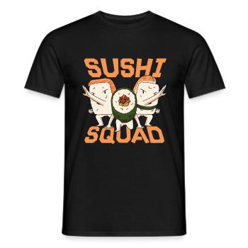Japanisches Essen, Das Ich Liebe Sushi-liebhaber - Männer T-Shirt - Schwarz - Vorne - AI Model Male 178 light (178cm)