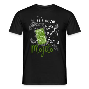 Cocktail Liebhaber Alkohol Trinker Liquor Schuss - Männer T-Shirt - Schwarz - Vorne - AI Model Male 178 light (178cm)