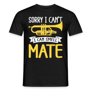Mellophonist Musical Instrument Orchestra - Men's T-Shirt - black - Front - AI Model Male 178 light (178cm)