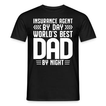 Courtier bizarre - T-shirt homme - noir - Devant - AI Model Male 178 light (178cm)