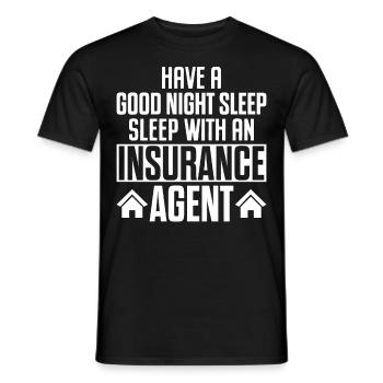 Courtier bizarre - T-shirt homme - noir - Devant - AI Model Male 178 light (178cm)