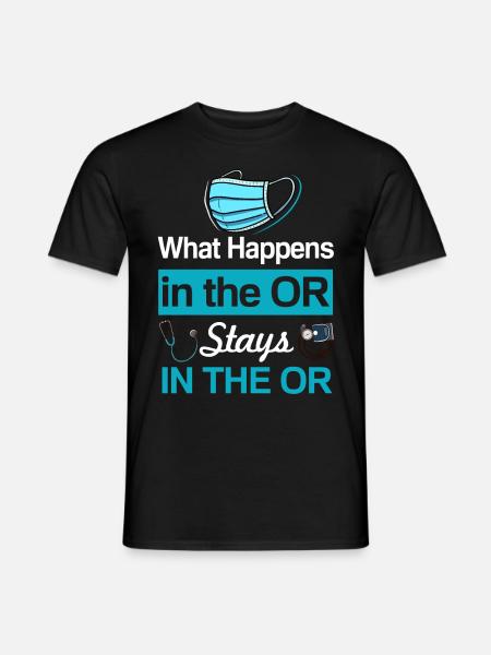 Scrub Tech OP-Techniker Chirurgischer Technologe - Männer T-Shirt - Schwarz