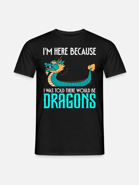 Lustiges Drachenboot-Rennpaddel - Männer T-Shirt - Schwarz