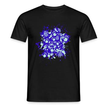 Forensischer Wissenschaftler Wissenschaftlicher Er - Männer T-Shirt - Schwarz - Vorne - AI Model Male 178 light (178cm)