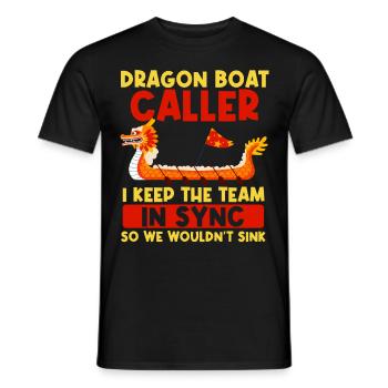 Funny - Men's T-Shirt - black - Front - AI Model Male 178 light (178cm)