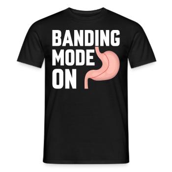 Lustige Magenbypass-Operation Bariatrie - Männer T-Shirt - Schwarz - Vorne - AI Model Male 178 light (178cm)