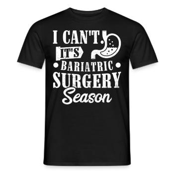 Funny stomach - Men's T-Shirt - black - Front - AI Model Male 178 light (178cm)